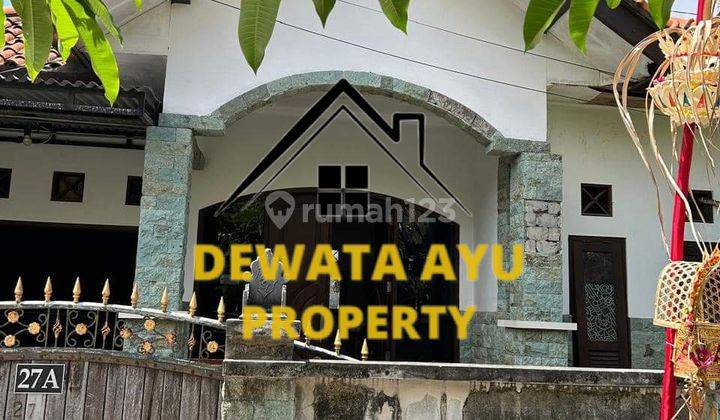 Rumah 1 Lantai 2 Kamar Lahan 137M2 Lokasi Tukad Pancoran 1