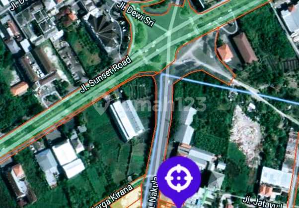Tanah Luas 5,2 Are Lokasi Dijalan Raya Nakula Legian  4