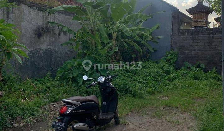 Lahan 100m2 Akses Jalan Luas Di Subak Dalem  3