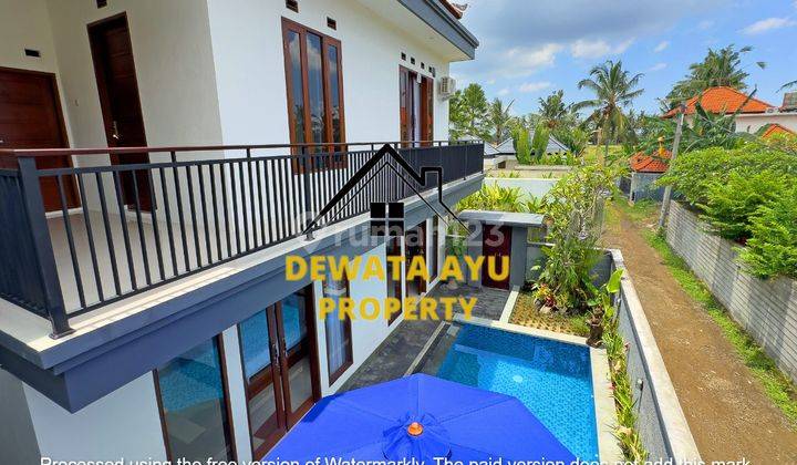 Villa View Sawah 4 Kamar Lahan 200m2 Furnished Di Kemenuh 2