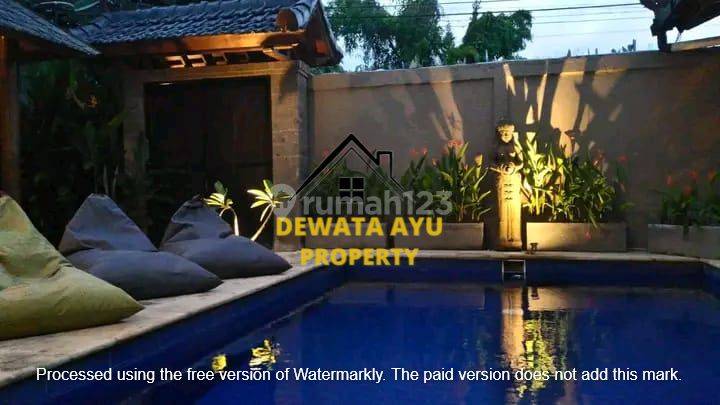 VILLA PREMIUM 3 KAMAR LAHAN 300M2 DEKAT PANTAI CENTRAL PETITENGET 1