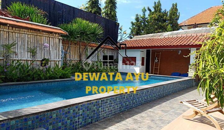 Villa Minimalis 4 Kamar Furnished Lahan 450M2 Di Sanur Area 1