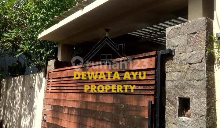 RUMAH JUAL SEMI VILLA 2 KAMR LAHAN 150M2 LOKASI TUKAD PERTANU 