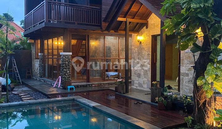 NEW VILLA FOR RENT MINIMUM 3 YEARS 2 BEDROOMS 3 ARE LAND IN SANUR