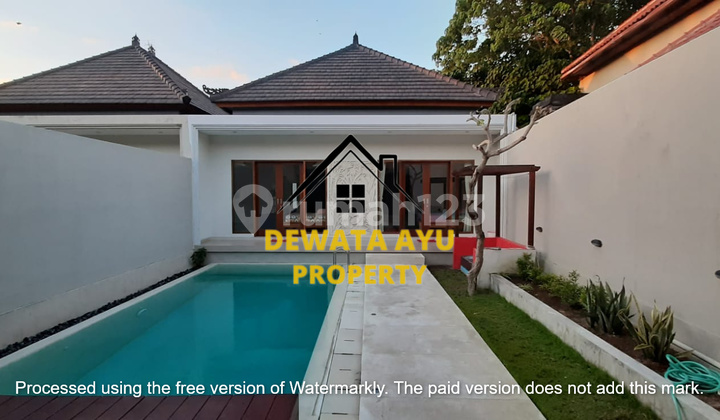 VILLA MINIMALIS 2 KAMAR LAHAN 200M2 PERABOTAN PENUH DI TANJUNG