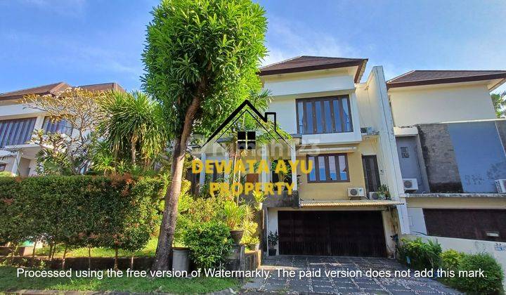 RUMAH MEWAH ELEGAN 5 KAMAR LAHAN 296M2 LOKASI TENANG DI DENTIM 1