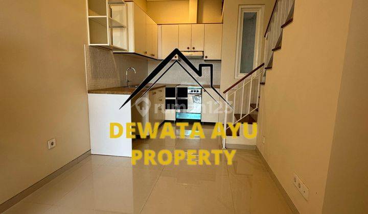 RUMAH 2 LANTAI SEMI FURNISHED 2 KAMAR LAHAN 55M2 DI TUKAD CITARUM 2