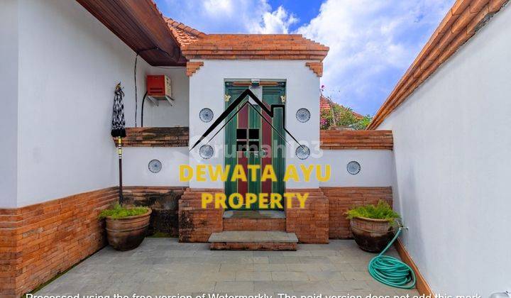 Classic Villa 2 Bedrooms Land 170M2 Furnished In Batur Sari Sanur 2