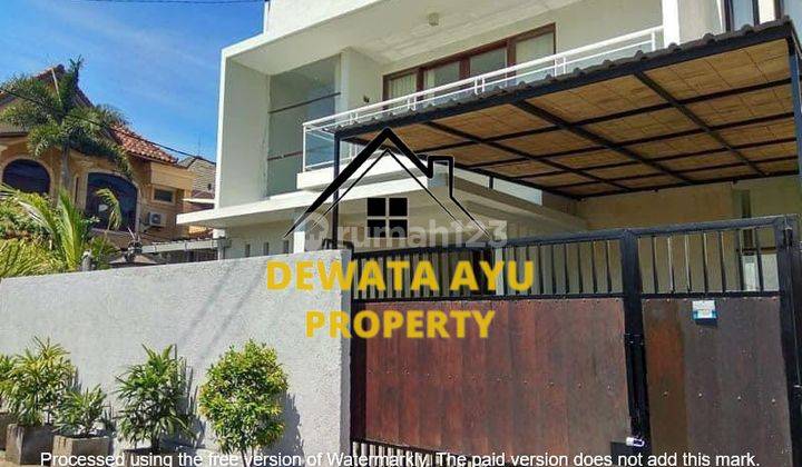 Rumah Sewa Minimal 2 Tahun 2 Lantai 3 Kamar Furnished Di Renon 1