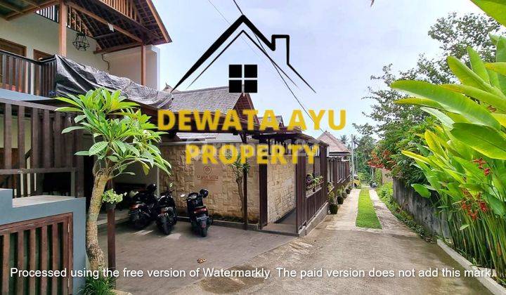 Villa Kompleks 5 Unit Lahan 416M2 Furnished Di Lod Tunduh Ubud 1