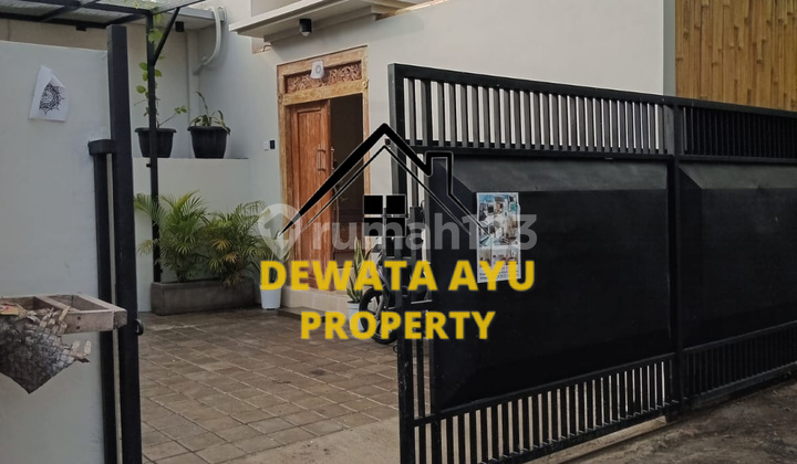 MINIMALIST 2-BEDROOM VILLA FOR RENT, 160M2 LAND, SEMI-FURNISHED IN SANUR