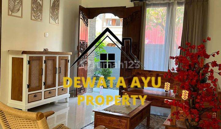 Villa For Rent 4 Bed Room Land 200M2 Furnished In Tukad Citarum 2