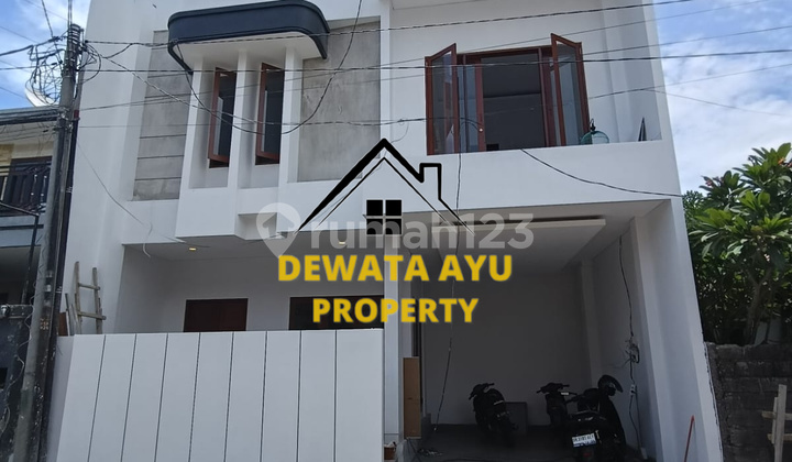 VILLA BARU 2 LANTAI 3 KAMAR LAHAN 122M2 KOSONGAN HADAP UTARA DI TUKAD BILOK