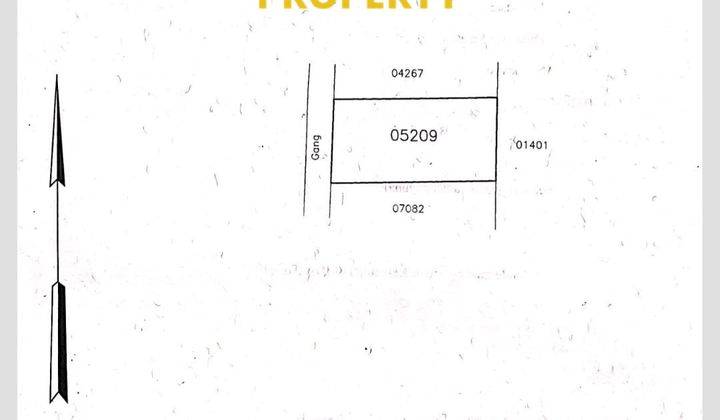 292M2 Land Area Ready to Build Residential Zone in Sidakarya 2