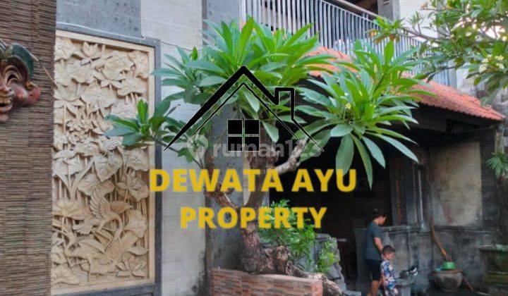 Rumah Style Bali 6 Kamar Lahan 300M2 Unfurnished Di Sesetan 1