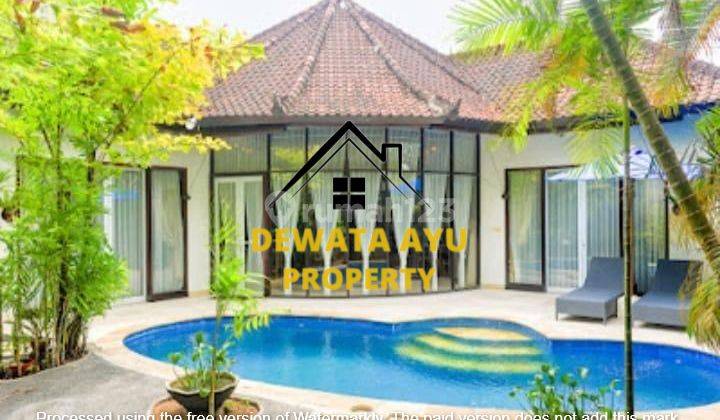 Villa Leasehold 8 Years Furnished 2 Bed Room Land 300M2 At Seminyak  1