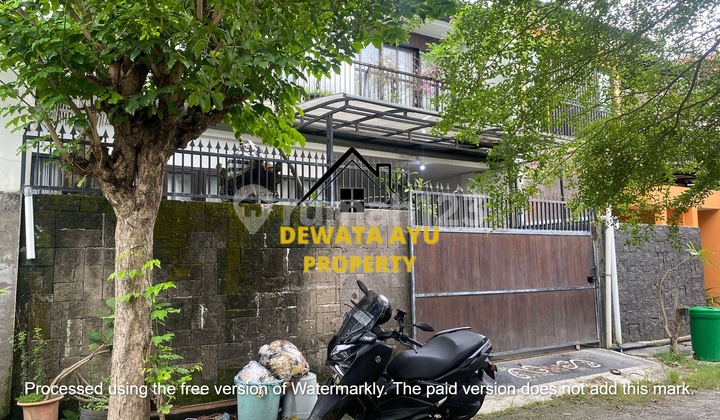 RUMAH 2 LANTAI 3 KAMAR LAHAN 180M2 HADAP UTARA DI TUKAD BADUNG