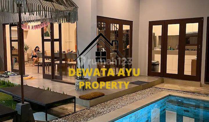 Villa 2 Lantai 3 Kamar Furnished Lahan 200M2 Lokasi Munggu  1