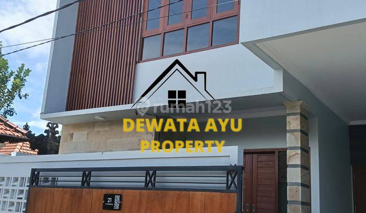 Rumah 2 Lantai 3 Kamar Unfurnished Lingkungan Tenang Di Sanur 1