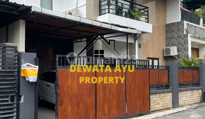 RUMAH 2 LANTAI 4 KAMAR LAHAN 120M2 BERPERABOTAN DI DEWATA