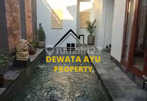 RENTAL VILLA 2 BEDROOMS, 1.85M2 LAND, LOCATED IN BATUR SARI, SANUR