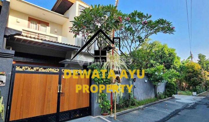 VILLA 2 LANTAI MINIMALIS 4 KAMAR LAHAN 300M2 FURNISHED DI SANUR 1