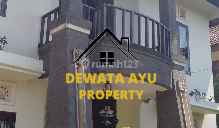 RUMAH CANTIK 5 KAMAR FURNISHED LAHAN 300M2 LOKASI PALAPA SESETAN 2