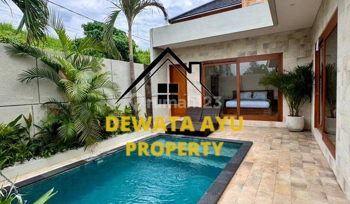 VILLA MINIMALIS 2 KAMAR FURNISHED LAHAN 158M2 DI RANGKAN KETEWEL 1