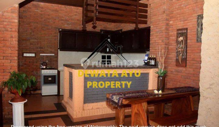 VILLA MINIMALIS 3 KAMAR LAHAN 300M2 FURNISHED DI KUTAT LESTARI 2