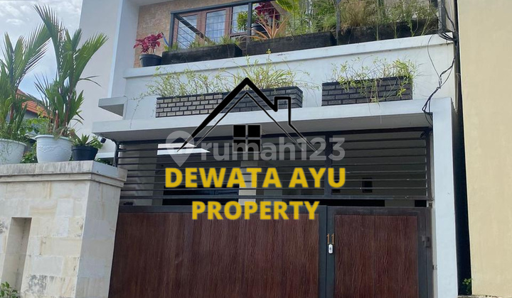 RUMAH SEMI VILLA 2 LANTAI 3 KAMAR LAHAN 130M2 FURNISHED DI SEDAP MALAM 