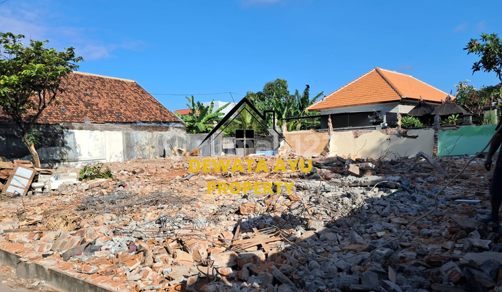 LAHAN LUAS KECIL 118M2 ASPEK PEMUKIMAN HADAP UTARA DI TEGAL WANGI SESETAN