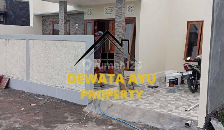 RUMAH MINIMALIS 3 KAMAR LAHAN 80M2 LOKASI TUKAD BILOK GANG HARUM  1