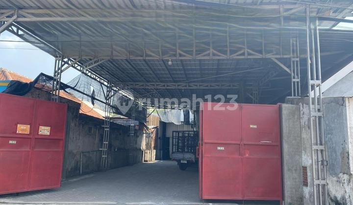 Gudang Luas Bagus SHM di Balongsari Bentuk Tanah Gentong