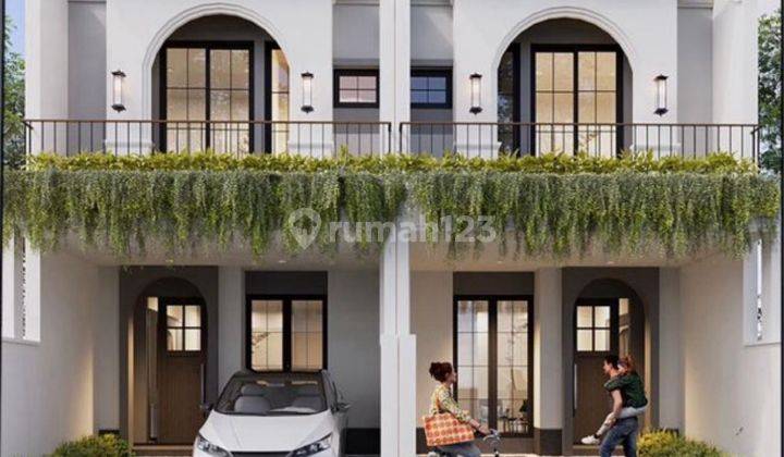 Rumah Minimalis 2 Lantai Bagus SHM di Manyar Tirtoyoso Selatan 1