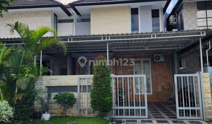 Rumah 2 Lantai Bagus Furnished SHM di Pantai Mentari Carribean  1