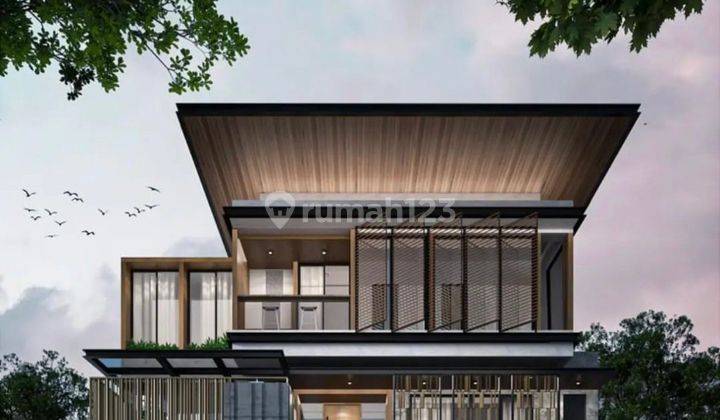 Rumah 3 Lantai Baru Minimalis Modern HGB di Citraland Waterfront 1