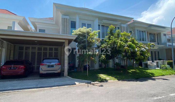 Rumah 2 Lantai Bagus Furnished HGB di Pakuwon City Grand Island 1