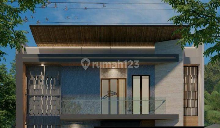 Rumah 2 Lantai Baru Minimalis HGB di Pakuwon Indah