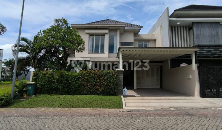 Rumah 2 Lantai Minimalis Furnished di Citraland Raffles Garden