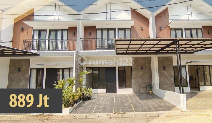 Rumah 2 Lantai siap Huni di selangkah Cibubur plaza 1