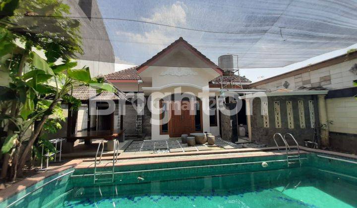 Rumah murah Rungkut Menanggal Harapan ada kolam renangnya 1