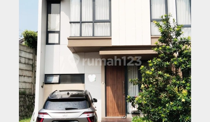 Rumah 2 Lantai, 2 Kamar Tidur Minimalis Modern Kota Wisata Cibubur