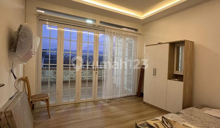 Rumah Cantik Di Antapani Dalam Cluster Ada Rooftop View Gunung
