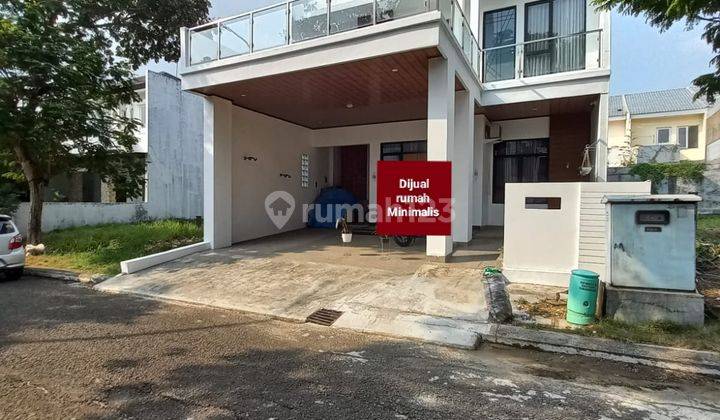 Dijual Rumah Minimalis 2 Lantai Selangkah Mall Aeon Delta Mas 1