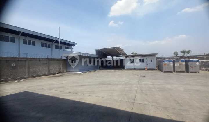 Factory for Sale, Ready to Use, Located in the Cikarang Industrial Area.