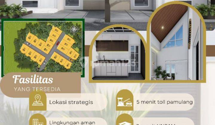 Harga promo rumah di serua bojong sari sawangan Depok perbatasan Pamulang Tangerang Selatan  2