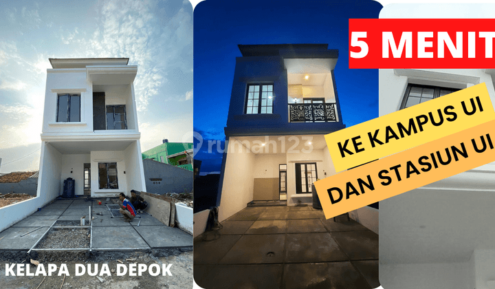 Rumah Dlm Cluster Posisi Hook Hadap Timur, Free Biaya Promo Terbatas 1