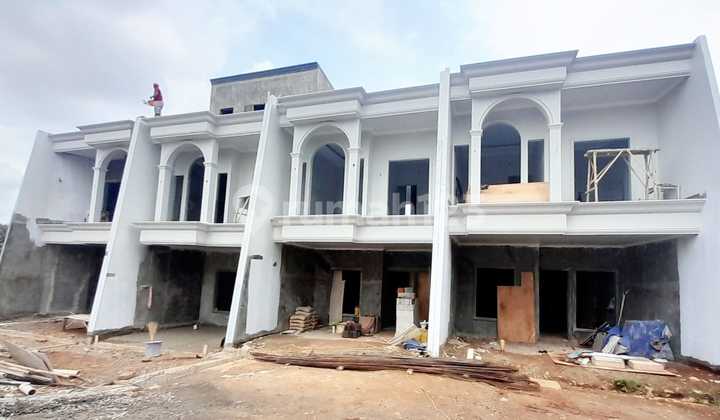 Rumah Baru Selangkah ke Jln Ra Fadillah, Akses Jln 2 Mobil, Bebas Banjir