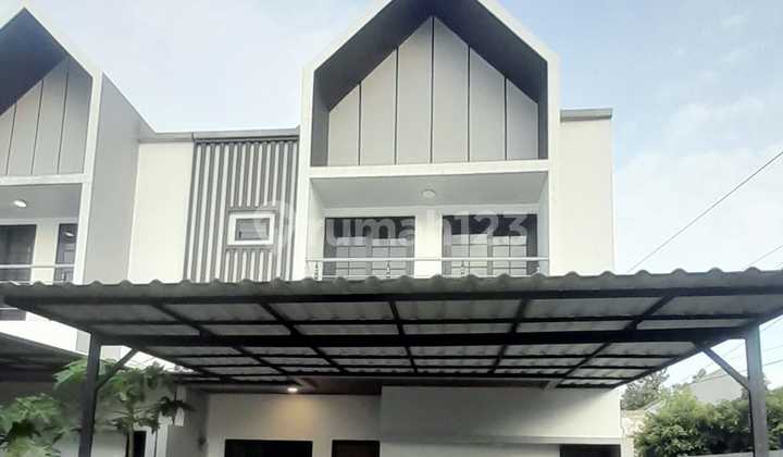 Rumah 2 Lantai Siap Huni Semi Furnished di Harjamukti, Dekat Tol & LRT