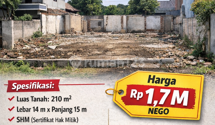 Tanah Strategis Siap Bangun di Kalisari Jakarta Timur